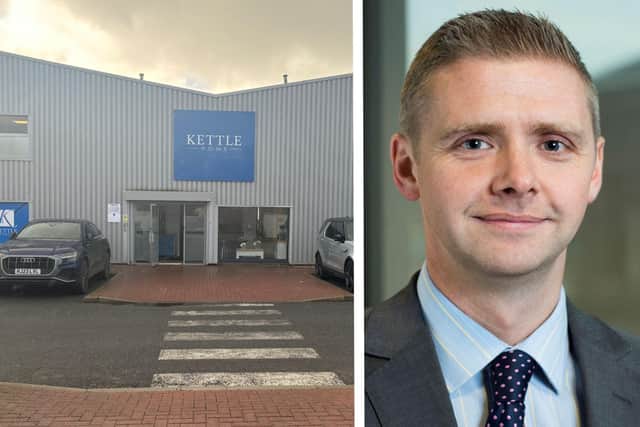 Kettle Home has collapsed into insolvency. Pictured is Thomas McKay, partner at Begbies Traynor. Image: National World / Begbies Traynor