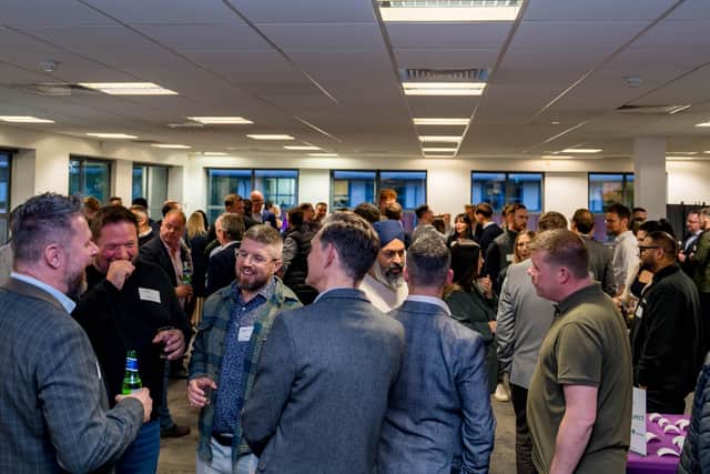 Around 80 people attended the inaugural networking event.