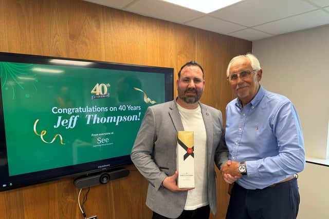 Pictured are Daniel McNerney, managing director and Jeff Thompson, Board director at See Limited
