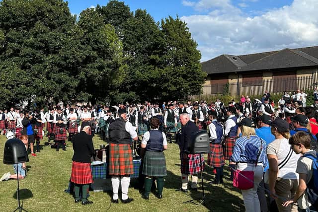 The traditional Corby event went ahead for the first time since 2019 on the Charter Field in the Old Village