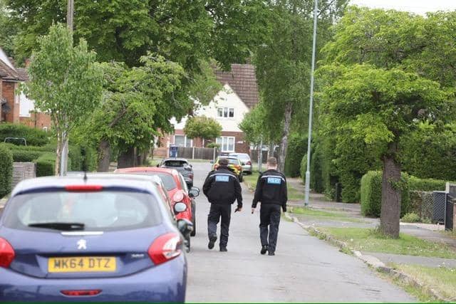 Numerous officers have been deployed to the area