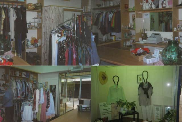 Photos of the Lakekands Hospice Emporium from when it first opened