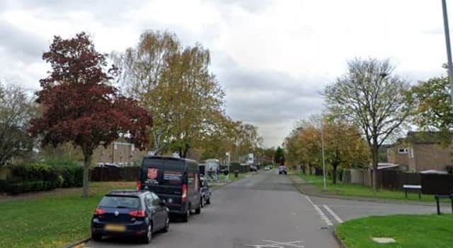 The woman was attacked in Copenhagen Road, Corby. Image: NW