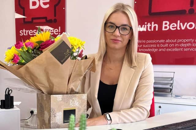 Ewelina Mikolajczuk, senior lettings consultant at Belvoir Corby is celebrating a decade of service.