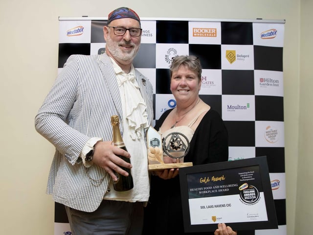 Following their second gold award win of the night, founder Sammuel Yisrael said: “We have to be honest, we weren’t expecting to get one award. To get two golds is absolutely amazing. It recognises the work we’ve done, the people that we help, it’s just amazing.” Natasha Caton added: “It’s not about us, it’s not about recognising Sammuel and Natasha. It’s about recognising all of the team that makes it work. We’re absolutely overwhelmed with excitement, joy, love and most of all gratitude – towards the judges, Rachel and the awards.”