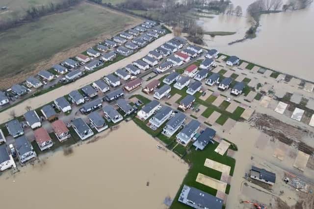 Previous flooding at Yarwell Mill and Nassington in 2020