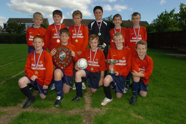 Corby, Danesholme Junior School football team, 2008