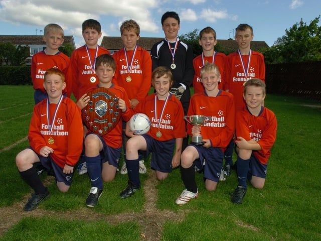 Corby, Danesholme Junior School football team, 2008
