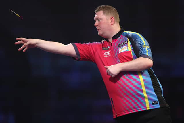 Kettering darts star Ricky Evans