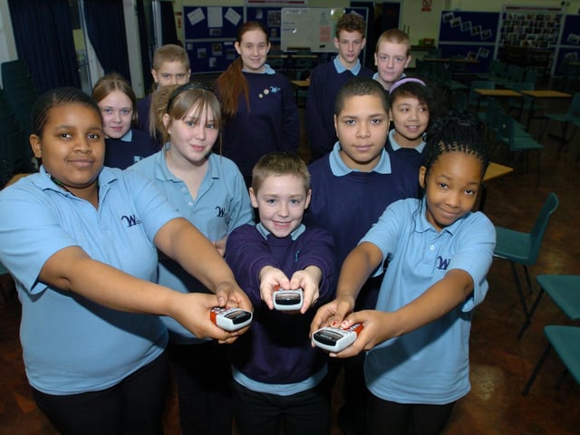 Having a say at the youth parliament, January 2008 - Rue Runzinway, Hayley Allen, Abigail Bolt, Ashley Bland, Tiffany Shoesmith, Alex Higginson-Burfond, Levi Allen, Emily Hoon, Chakib Idrissi, Zinab Bangura and Daniel Winkle