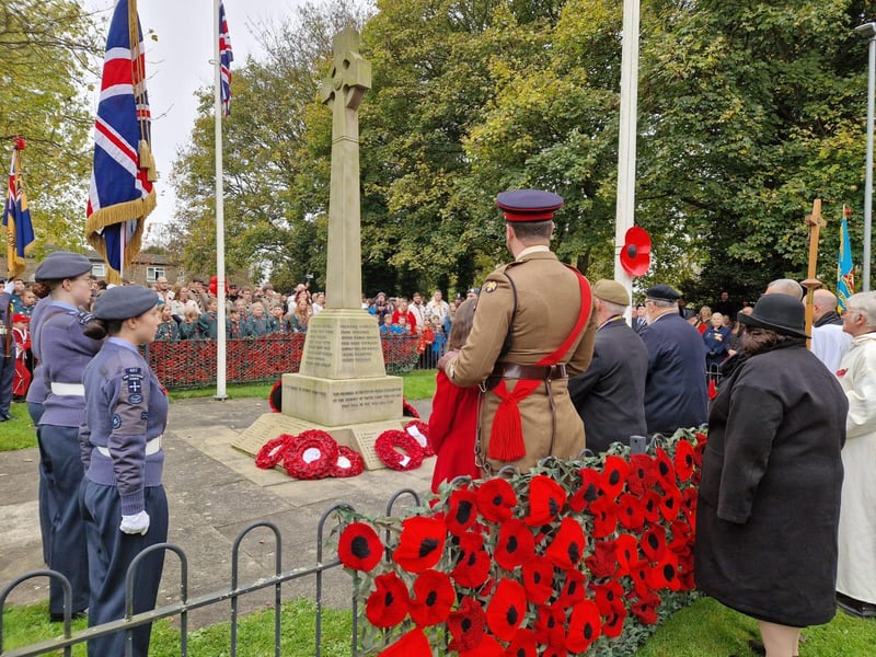 Corby Remembrance Sunday service :