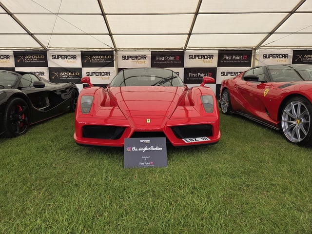 An iconic Ferrari Enzo