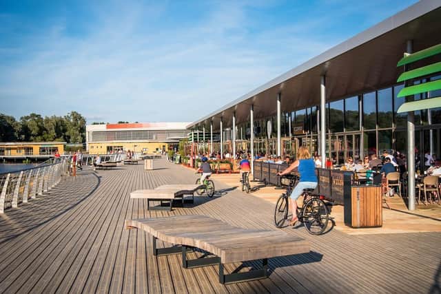 E-bikes at Rushden Lakes