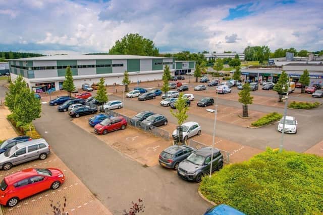 The Rockingham Leisure Park was built on a disused quarry and opened in 2007. Image: Rockingham Leisure Park / Rightmove