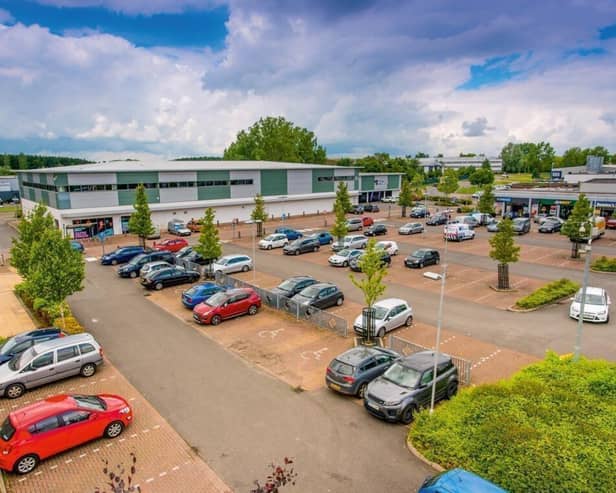The Rockingham Leisure Park was built on a disused quarry and opened in 2007. Image: Rockingham Leisure Park / Rightmove