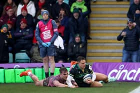 Tom Seabrook grabbed a hat-trick for Saints against Munster (photo by Mark Thompson/Getty Images)