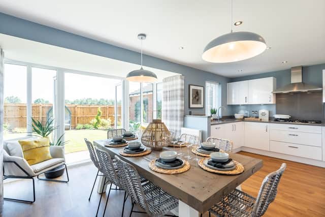 DWSM - AH9_0510 - The kitchen in The Buckingham Special show home at Bertone Gardens