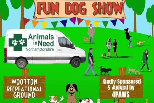 Animals in Need is hosting a dog show this Sunday (August) at Wootton Rec from midday until 3pm.