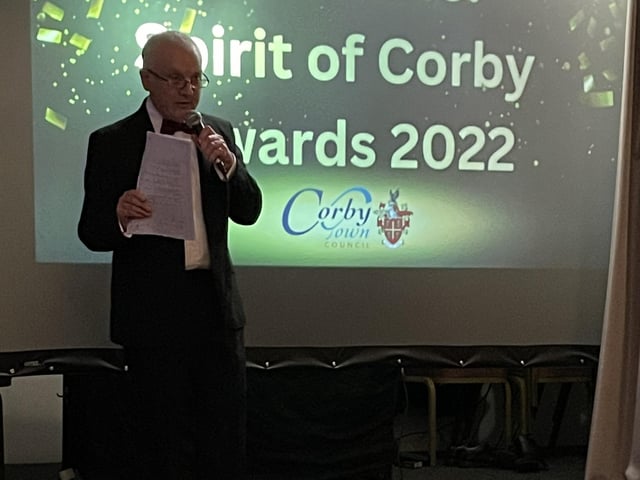 Compere for the evening was Andy Barnes from Corby Radio