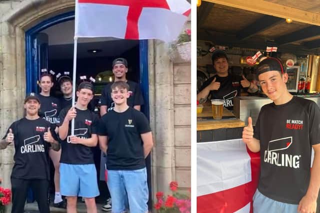 The Wayfarers in Kettering are welcoming customers to an all-ticket England vs Mexico watch party/The Wayfarers