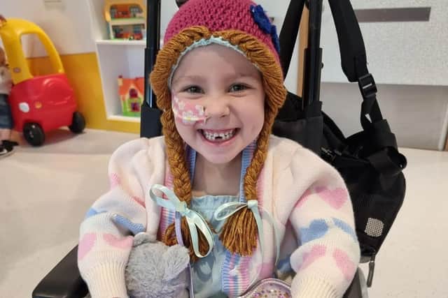 Little Florence is suffering from acute myeloid leukemia