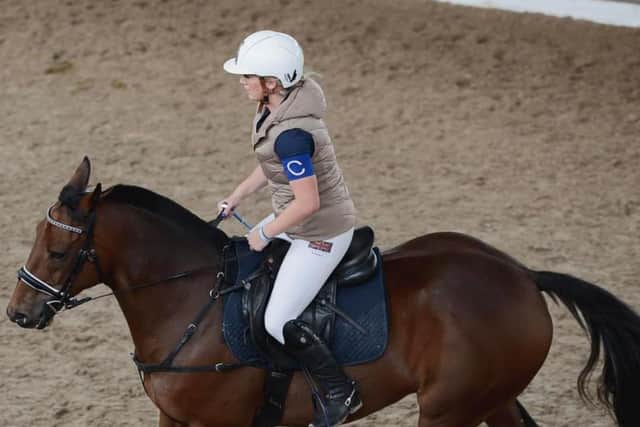 Many members of Karen's family - including Beth - competed with Morris at a high level for horseball.