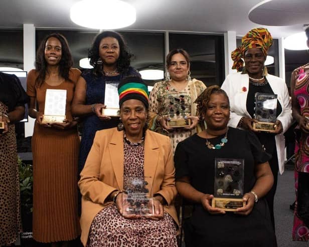 Group picture of the Black in the Ivory Awards winners. Photo by n_j_d_photography on Instagram.