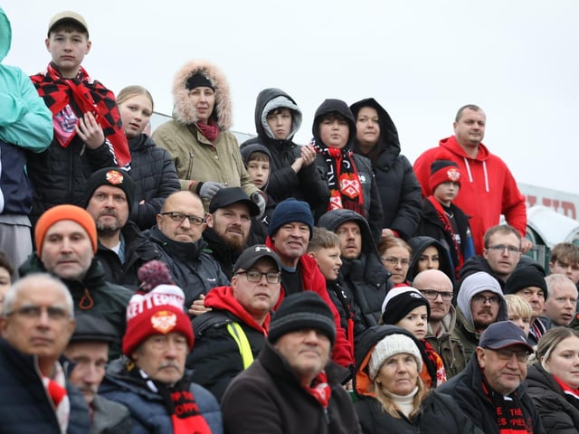 Kettering Town FC's second round FA Cup tie