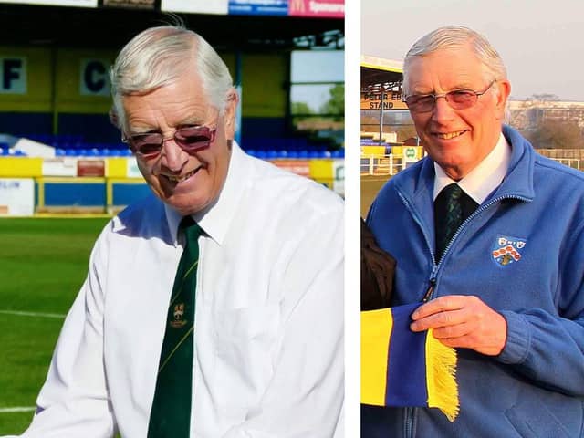 Laurie Owen president of Wellingborough Town Football Club/ WTFC/IMG