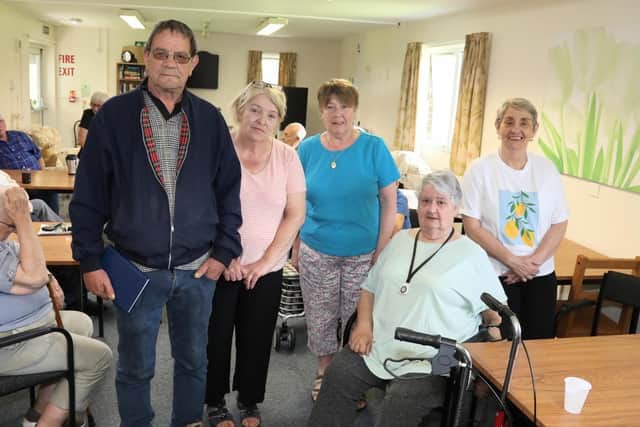 Residents including David McGuiness met with North Northants Council
