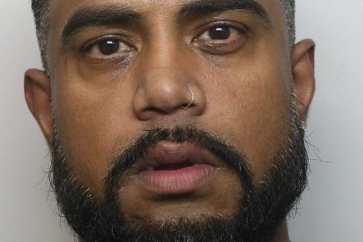 Miah was sentenced to 49 months after he was convicted of carrying out a targeted campaign against a woman in Rushden. A jury found the 42-year-old, of no fixed address, guilty of repeatedly assaulting the woman in front of her children and was later charged with engaging in controlling and coercive behaviour, stalking involving fear of violence, assault occasioning actual bodily harm, intentional strangulation and possession of a knife blade/sharp pointed article in a public place after police discovered a utility knife inside his vehicle.