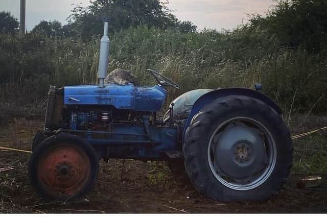 The Fordson Dexta tractor before