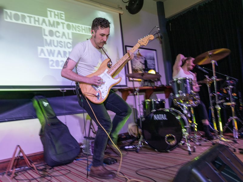 Fountain, who have been on tour across the UK, were among the acts performing live at the opening of the second half of the the ceremony.