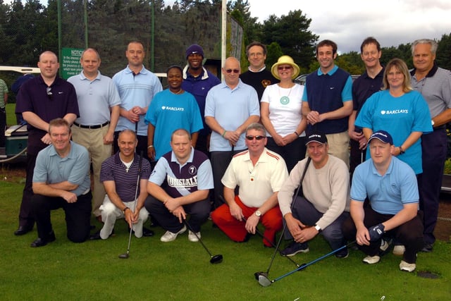 Corby Golf Club charity golf match in aid of breast cancer 2008