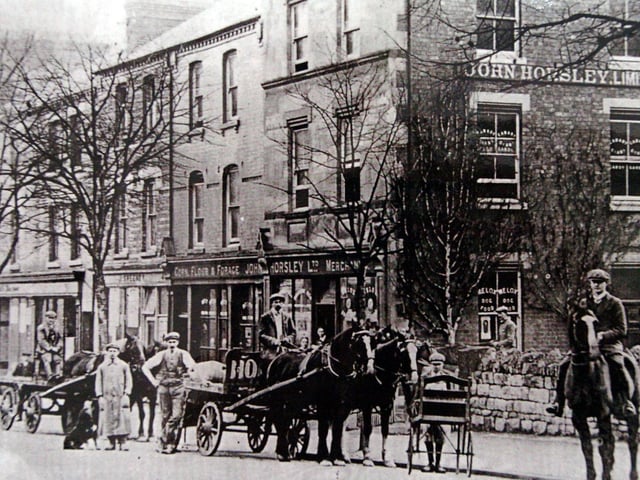 John Horsley Ltd Corn and Flour and Forage Merchants 1912 in Midland Road, Wellingborough