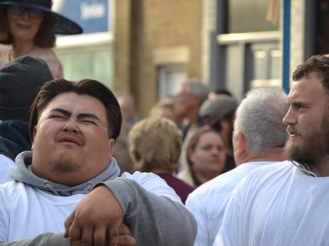 Hundreds attend Rowell Fair Proclamation day bright and early on Monday morning