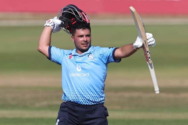 Ricardo Vasconcelos hit a century for the Steelbacks as they beat Glamorgan in their last home Royal London One Day Cup match