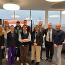 Our leaving care service smile after a successful networking event last time out