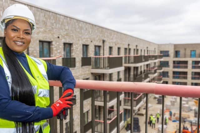 Previous Women into Home Building programme candidate