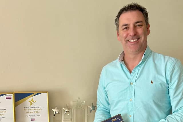 OFP Director Conor O’Sullivan with the NBEA finalist status