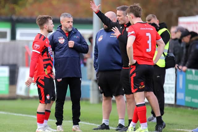 James Logan (left) and Terry Thompson (right) were in charge for the day (Picture: Peter Short)