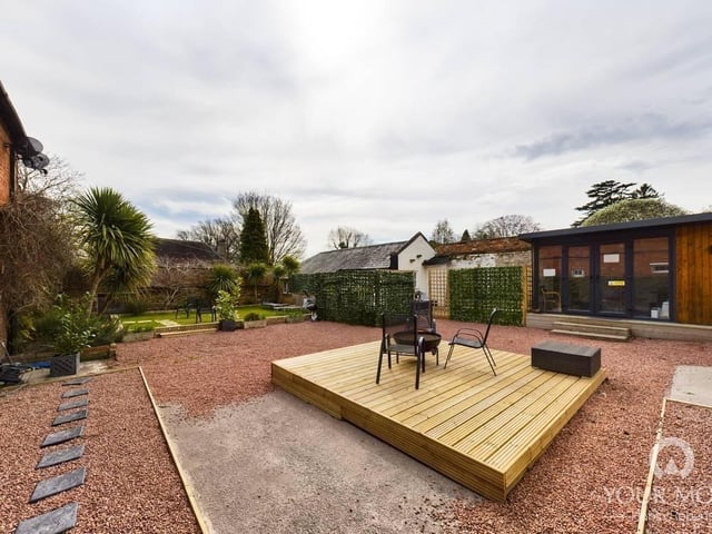 13 bedrooms, a swimming pool, a gym and gardens in this period home.
