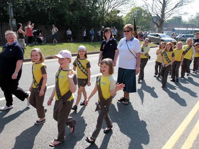 Rushden St Georges Day parade 2011
