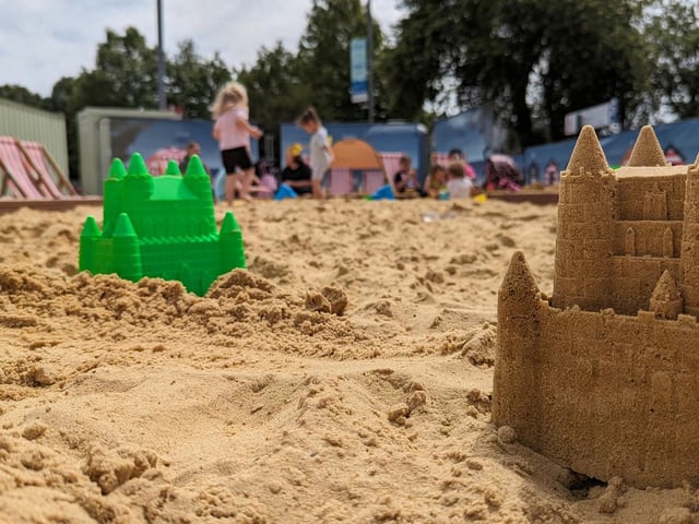A number of free activities are being put on in conjunction with the beach at Commercial Street market during the school summer holidays. 
On Saturday (August 19), families will be able to enjoy free mini golf.