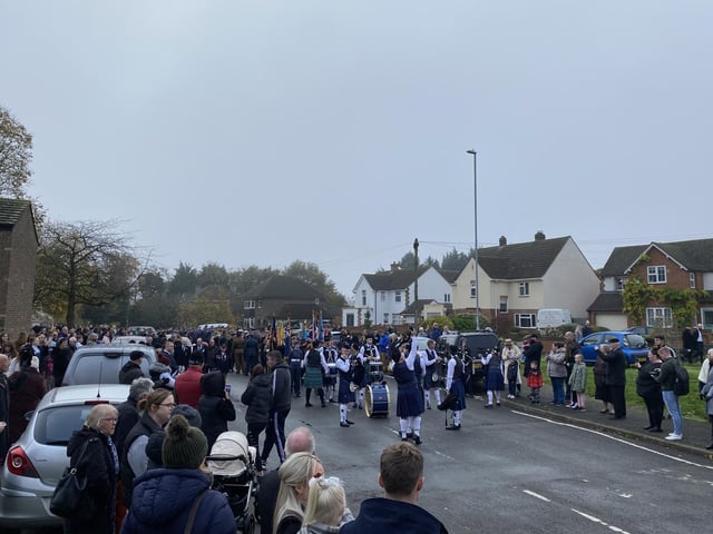 Corby Remembrance Sunday Parade and Service of Remembrance 2022