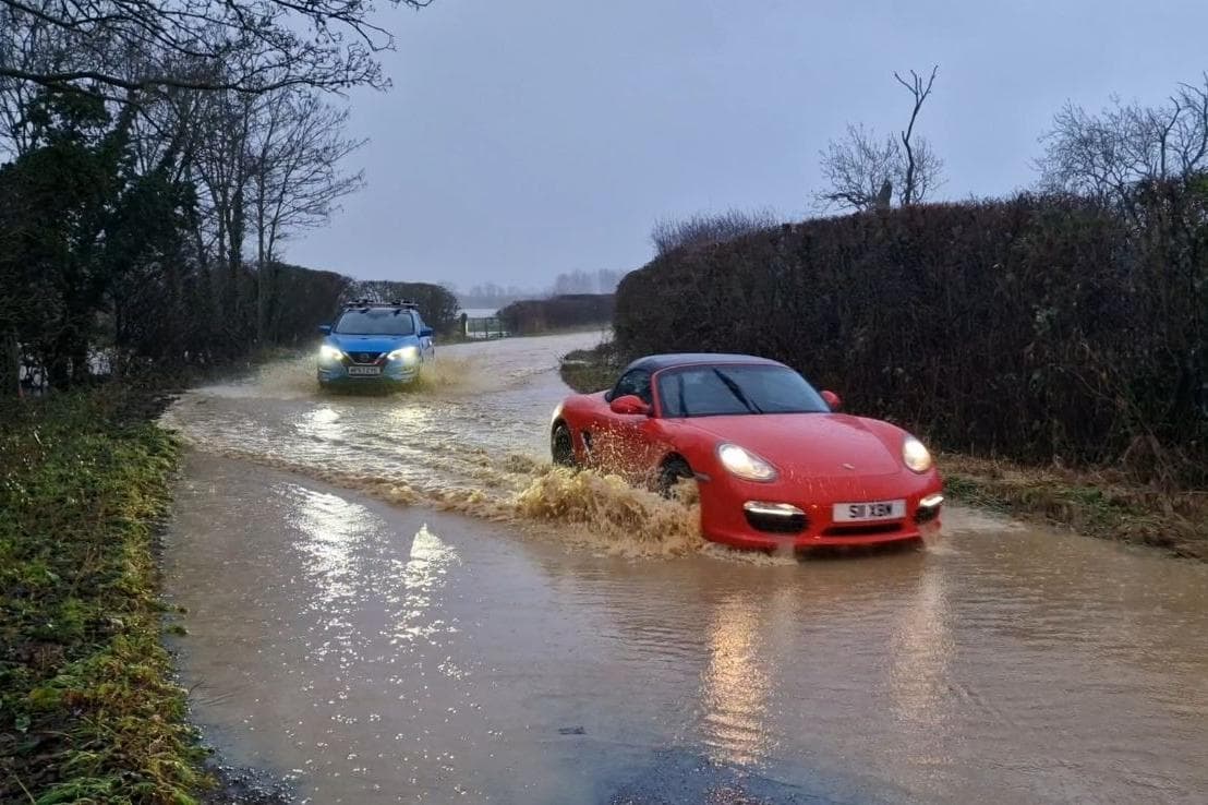 PICTURES - Flood warnings and roads underwater in Corby, Kettering, Wellingborough and East Northants areas 