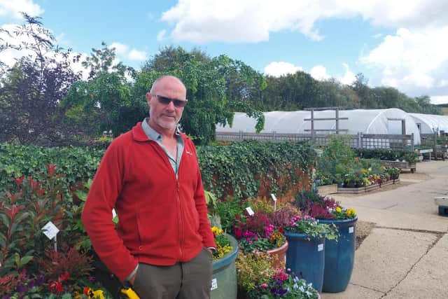 Ian Colledge, who started The Plant Man business in Braybrooke. Credit: Nadia Lincoln LDRS