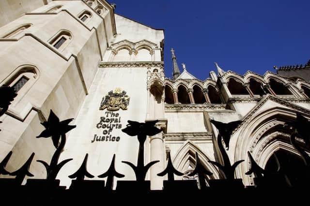 London Royal Courts of Justice.  Photo credit: Getty