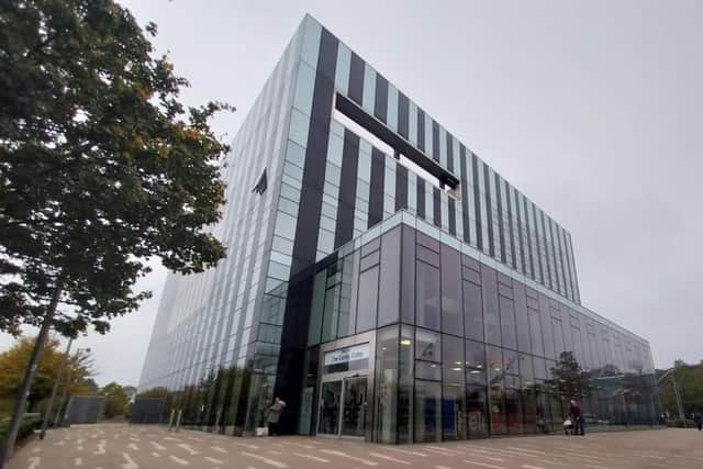 Corby Cube, North Northamptonshire Council.
Credit: Nadia Lincoln LDRS