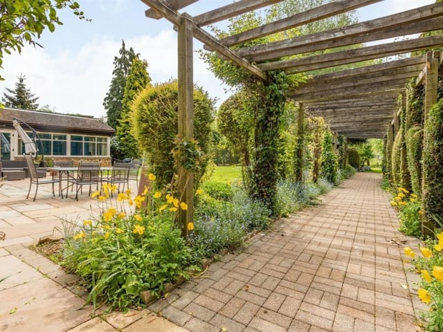 The property has plenty of entertaining space, plus traditional features throughout.